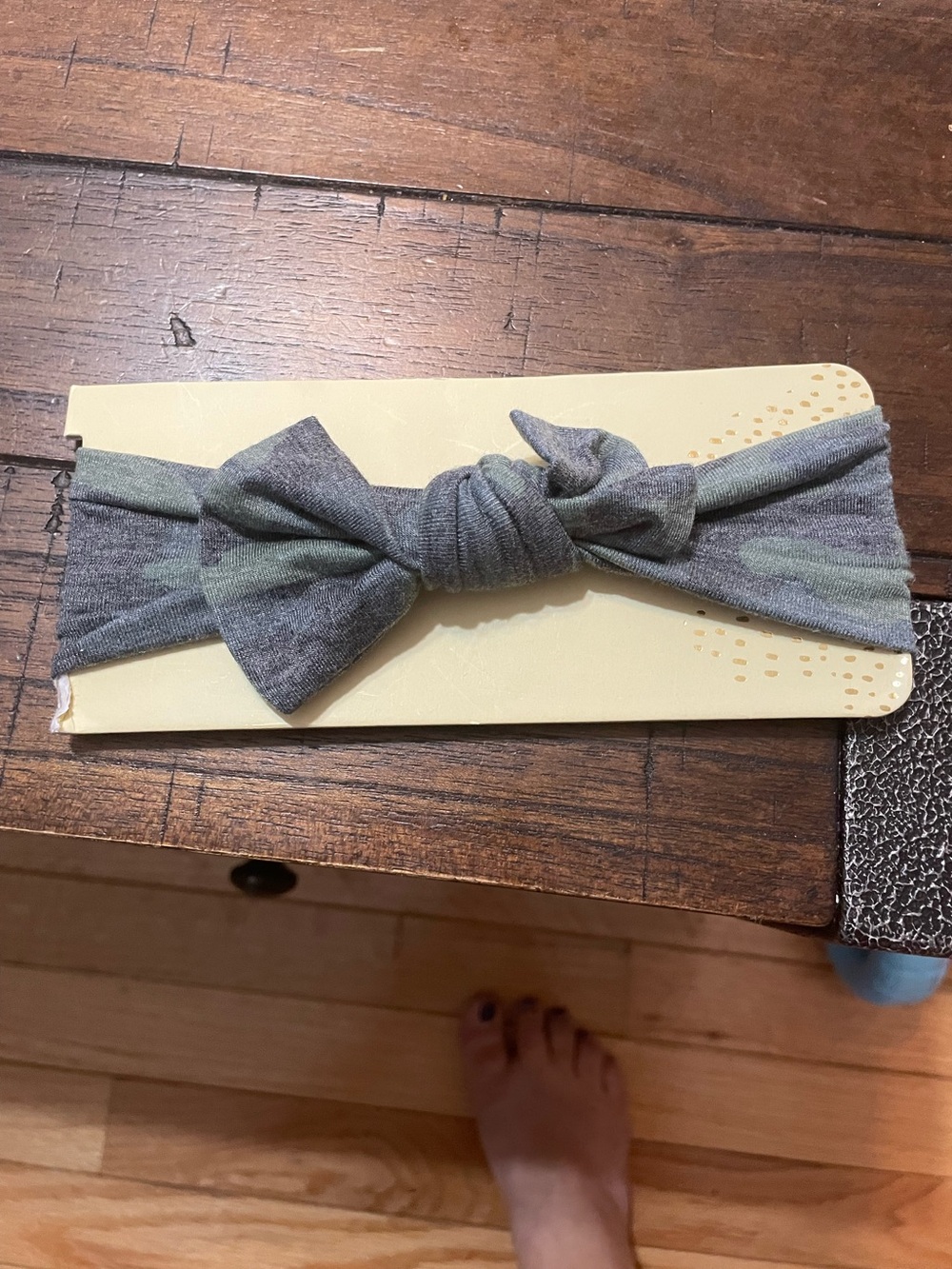 Kids Camouflage Bow Headband